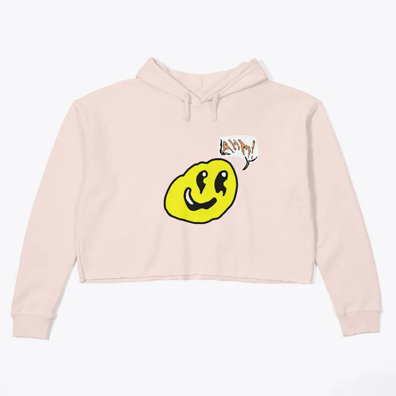 AHh! Crop top Hoodie